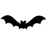 Silhueta de vetor de morcego