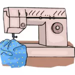 Desenho vetorial de máquina de costura