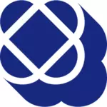 Логотип клевер trebol идея векторное изображение