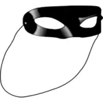 Ilustração em vetor Lone Ranger máscara