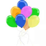 Imagem de balões coloridos