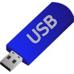 USB bellek sopa vektör küçük resim
