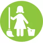 Maid pictogram