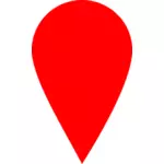 Localizador mapa rojo