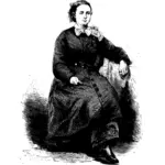 メアリー ・ エドワーズ ・ ウォーカー ベクトルの肖像