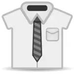 衬衫和领带的图标