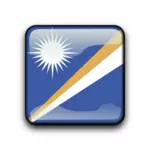 マーシャル諸島の国旗のベクトル