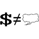 Векторное уравнение деньги
