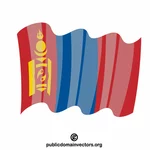 Moğolistan ulusal bayrağı