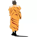 Mnich stojący