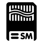 סמל מונוכרום SM