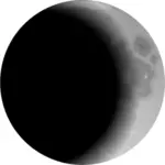 Illustrasjon av svart halvmåne