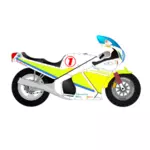 Motocykl vektorový obrázek