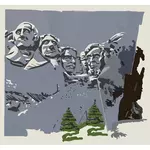 Monte Rushmore en Estados Unidos.
