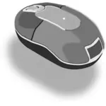 Fotorealistyczne PC myszy wektor clipart