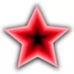 Červená hvězda obrázek