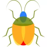 Kleurrijke bug