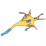 Gambar vektor sederhana neuron