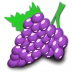 Ilustración vectorial de uvas