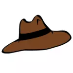 براون قبعة ناقلات التوضيح