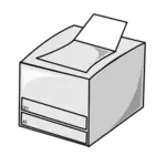 Лазерный принтер векторные иконки