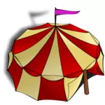 Sirk çadırına vektör görüntü