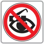 Fotoaparáty, není povoleno