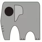 Cuadrado elefante