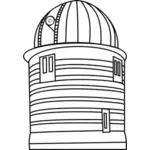 Vektor Klipart observatoře