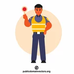 Traffic police officer