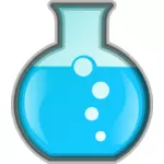 Vektorové kreslení ikony chemické laboratoře