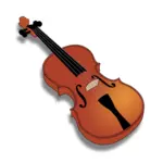 Vector afbeelding van viool