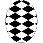 Czarno-białe jajko