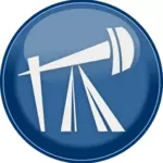 石油リグのアイコンのベクトル画像