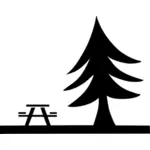 Imagen del símbolo de picnic