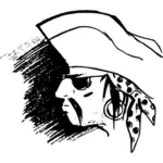 Imagem de cabeça do pirata