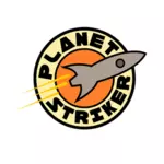 Logo '' planète attaquant ''