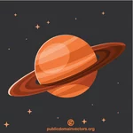 Planeetta Saturnus ClipArt