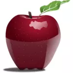 Фотореалистичные векторное изображение яблока