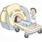 Çizgi film MRI görüntü