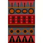 Red Aztec model