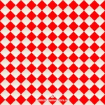 Červený šachovný vzor