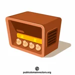 Appareil radio rétro