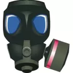 Masker gas vektor gambar