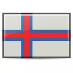 Ilhas Faroé bandeira imagem
