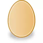 नारंगी अंडे वेक्टर छवि