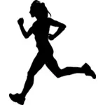 Weibliche Läufer