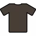 Brown-skjorte vektor image