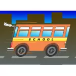 Imagem vetorial de ônibus escolar