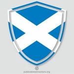 Skottland flagg våpenskjold